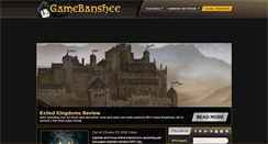 Desktop Screenshot of gamebanshee.com